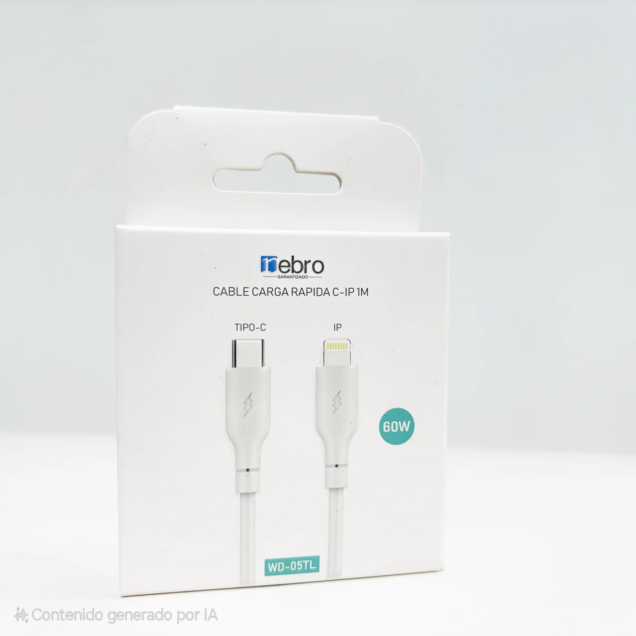Cable Tipo C a Lightning NEBRO WD05TL