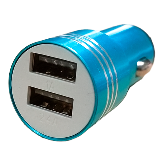 Cargador para Auto con 2 Puertos USB CAR-037