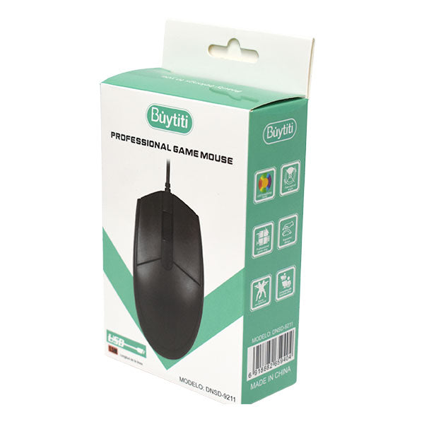 Mouse Alámbrico Buytiti con Luz LED DNSD-9211