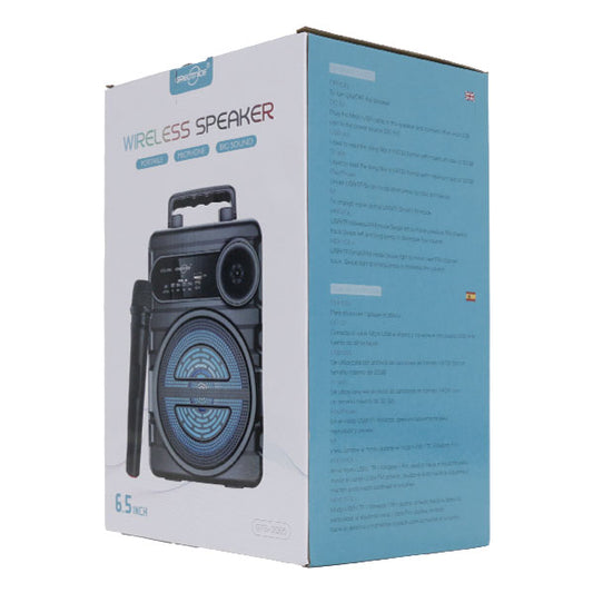 Bocina 6.5" Greatnice con microfono GTS-2065