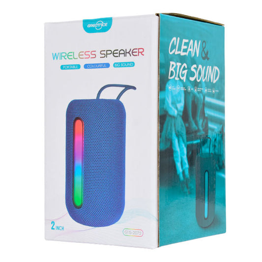 Bocina Bluetooth 2″ Buytiti con Luz LED GTS-2072