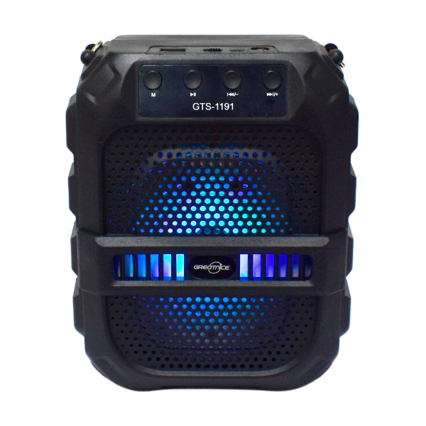 Bocina Bluetooth 6.5″ con luz LED GREATNICE GTS-1191