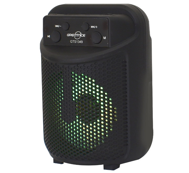 Bocina Bluetooth 3″ con Luz LED GREATNICE GTS-1349