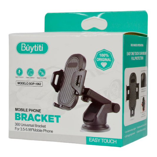Soporte de Celular para Automóvil con Ventosa de Brazo Largo BUYTITI SOP-1062
