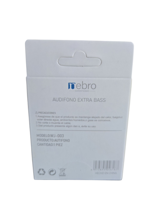 Manos libres Pastilla NEBRO WJ-003