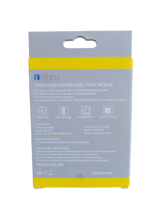 COMBO TIPO C NEBRO VGA-009