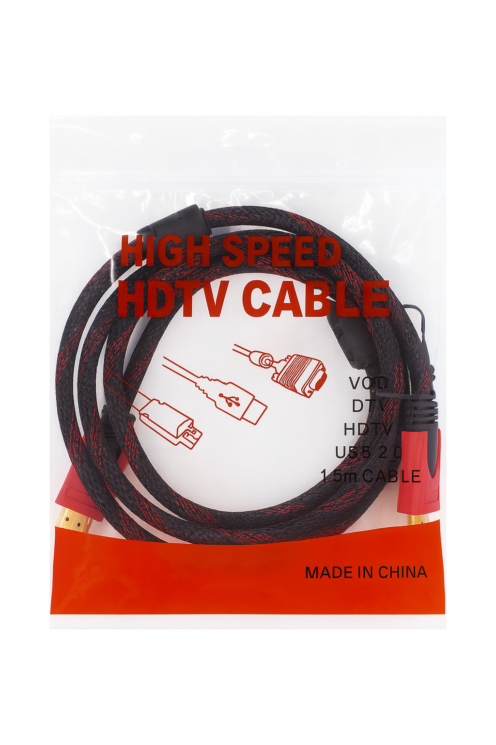 CABLE HDMI 1.5M HDM 9401*