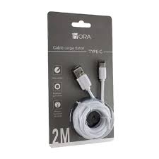 Cable Tipo c 2mtrs 1HORA CAB185*