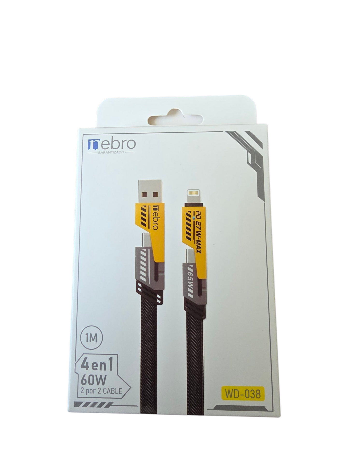 Cable 4 en 1 NEBRO WD-038