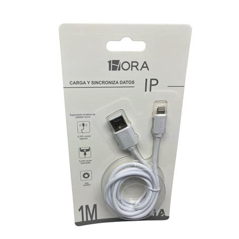 Cable iphone 1M 1HORA CAB179