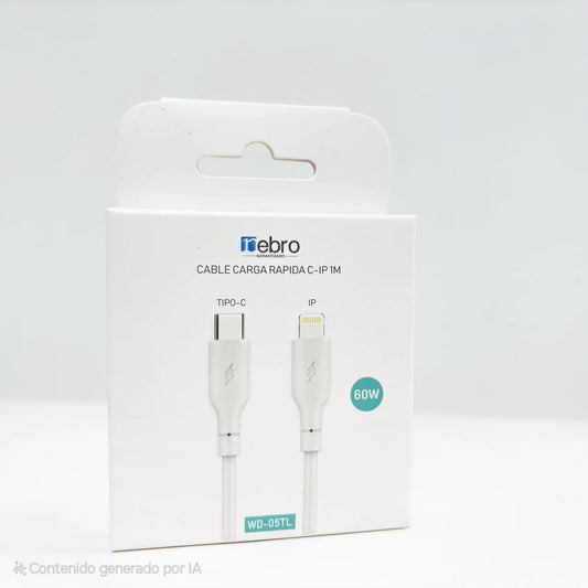 Cable Tipo C a Lightning NEBRO WD05TL