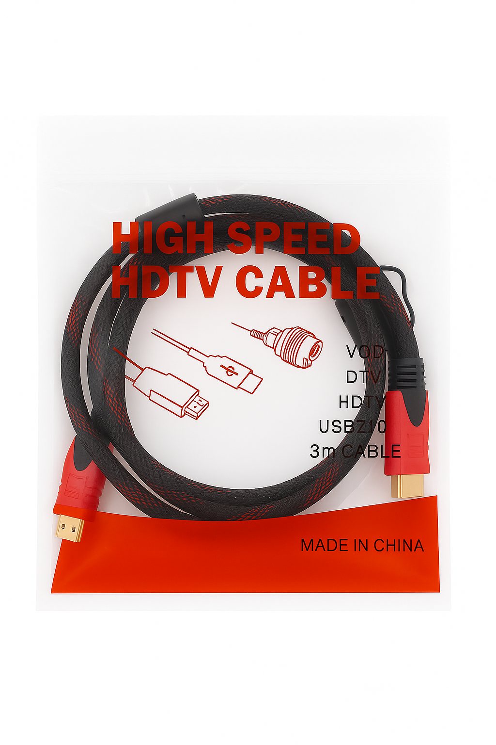 Cable HDMI 3M HDM 9402*