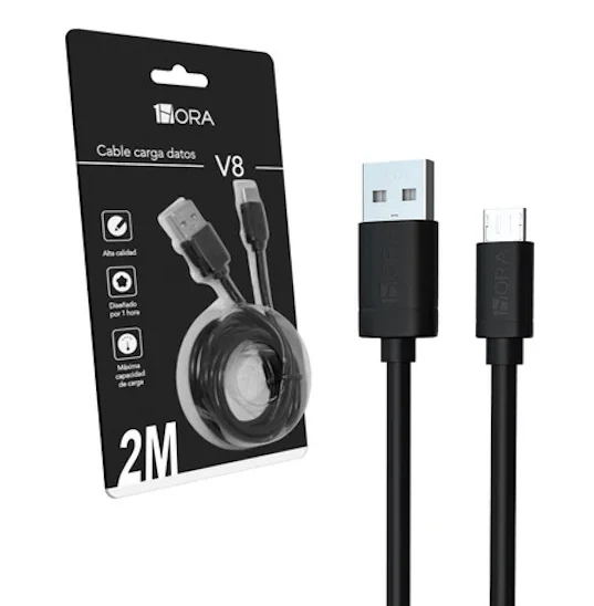 Cable v8 2mtrs 1HORA CAB178*