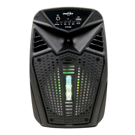 Bocina Bluetooth Luz LED 6.5″ Greatnice con Micrófono Alámbrico GTS-2046