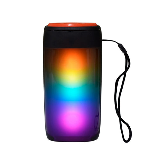 Bocina Bluetooth Portátil 2″ Gratnice Luz LED Similar a una Flama GTS-1732