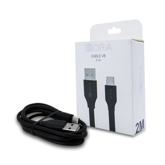 Cable v8 2m 1HORA CAB245