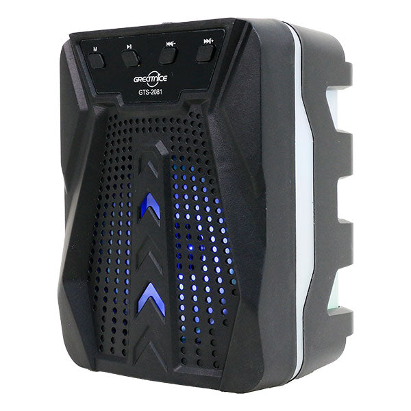 Bocina Bluetooth 4″Greatnice con Luz LED GTS-2081