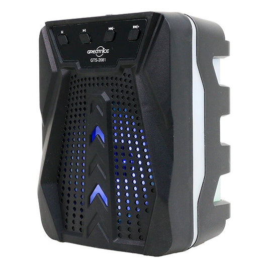 Bocina Bluetooth 4″Greatnice con Luz LED GTS-2081
