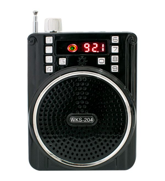 Megáfono bluetooth con antena BUYTITI WKS-204