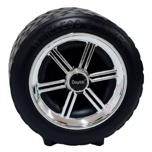 Bocina Bluetooth Diseño Llanta de Carro BUYTITI CH-J2034