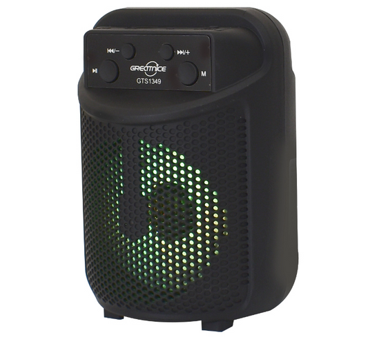 Bocina Bluetooth 3″ con Luz LED GREATNICE GTS-1349