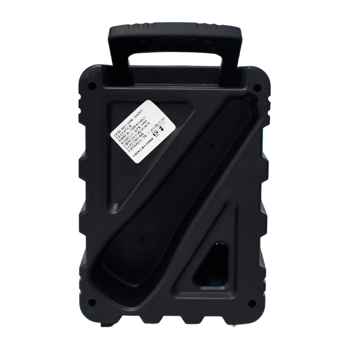 Bocina Bluetooth 4″ LED con asa y micrófono alámbrico GREATNICE GTS-1781