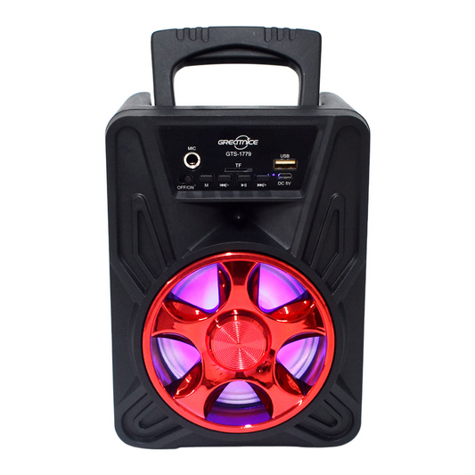 Bocina Bluetooth 4″ LED Con Microfono Buytiti GTS 1779