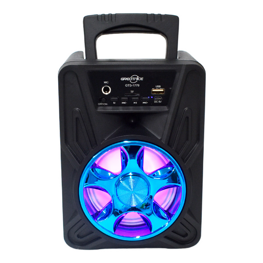 Bocina Bluetooth 4″ LED Con Microfono Buytiti GTS 1779