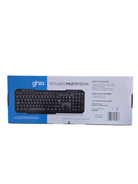 Teclado GHIA GTA50