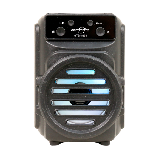 Bocina Bluetooth 3″ Greatnice con Luz LED GTS-1961