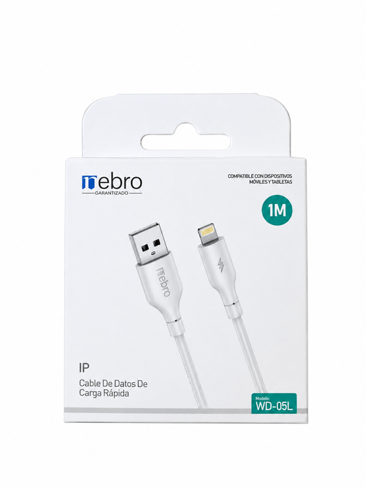 Cable iphone 1m NEBRO WD-05L
