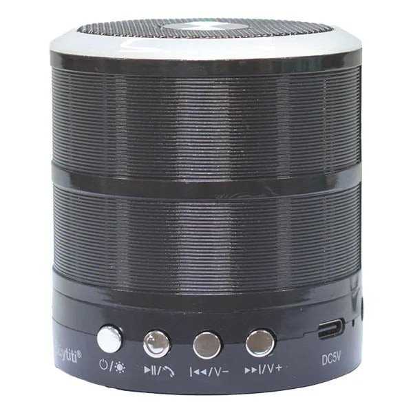 Bocina Mini Bluetooth Portátil con Luz LED RGB 360° BUYTITI A003
