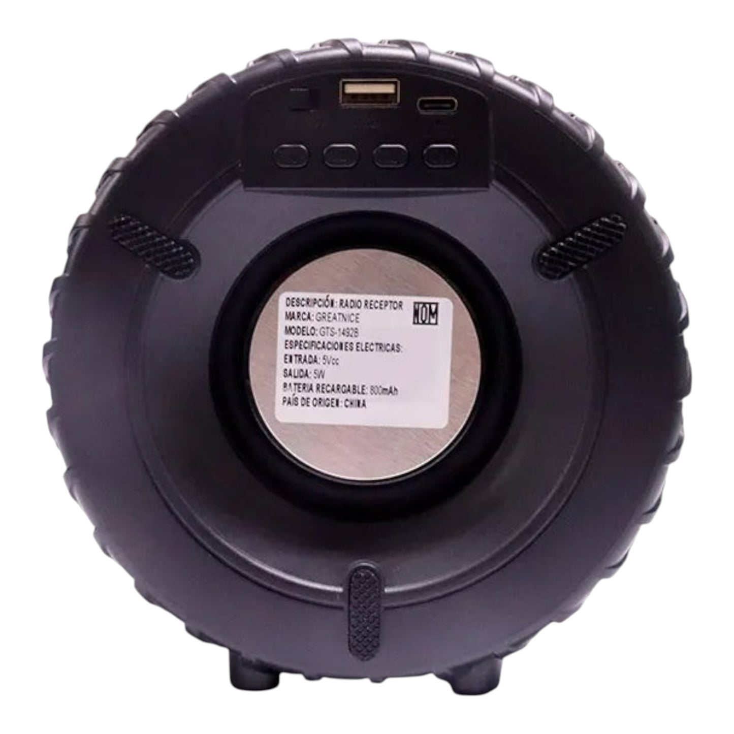 Bocina Bluetooth llanta Greatnice GTS-1492B