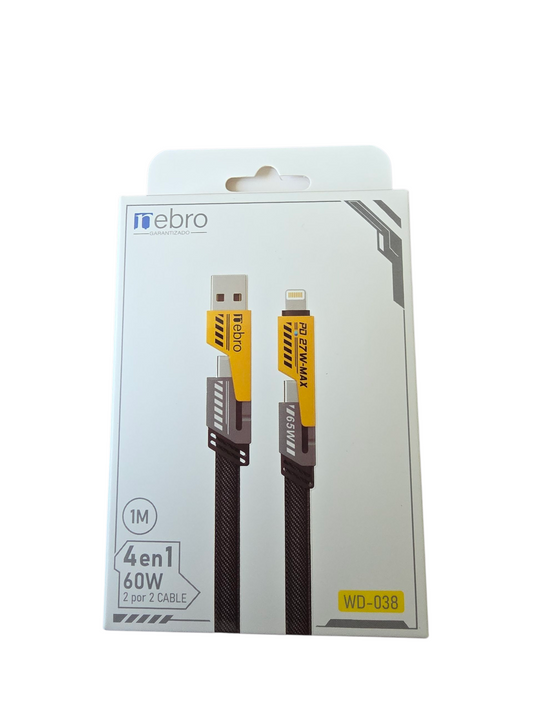 Cable 4 en 1 NEBRO WD-038